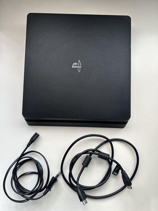 PS4 Slim 500GB - Com cabos (HDMI + Alimentação)