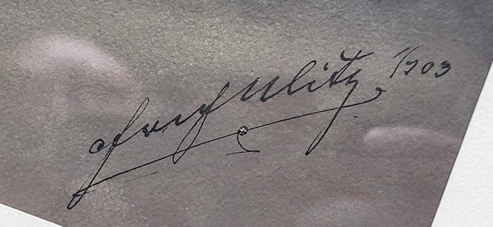 Obraz akwarela 1903 rok