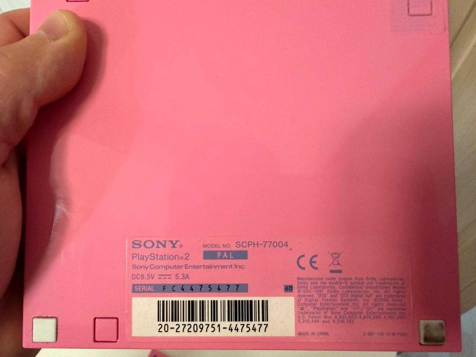 Różowa konsola PlayStation 2 (Pink Edition) w stanie idealnym!