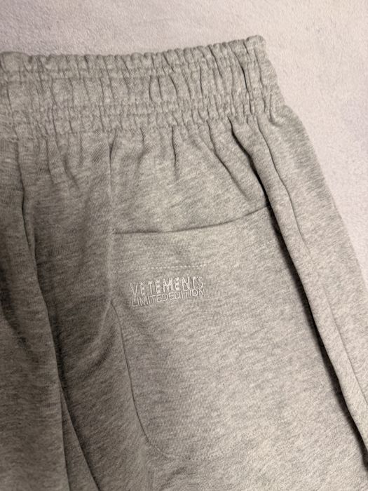 штаны Vetements baggy sporty grey pants acne studios nofaith