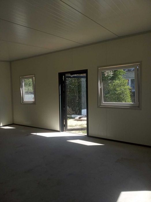 Domek z płyt warstwowych ,pawilon , pawilon handlowy , domek ocieplony