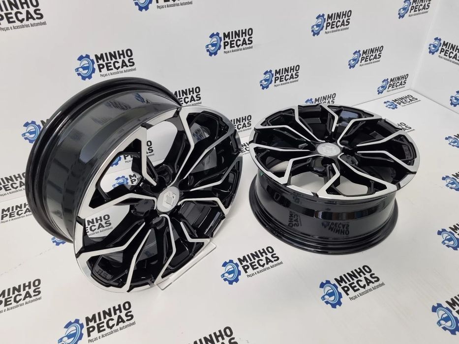 Jantes Renault Clio RS em 15 Preto Polido (4x100)