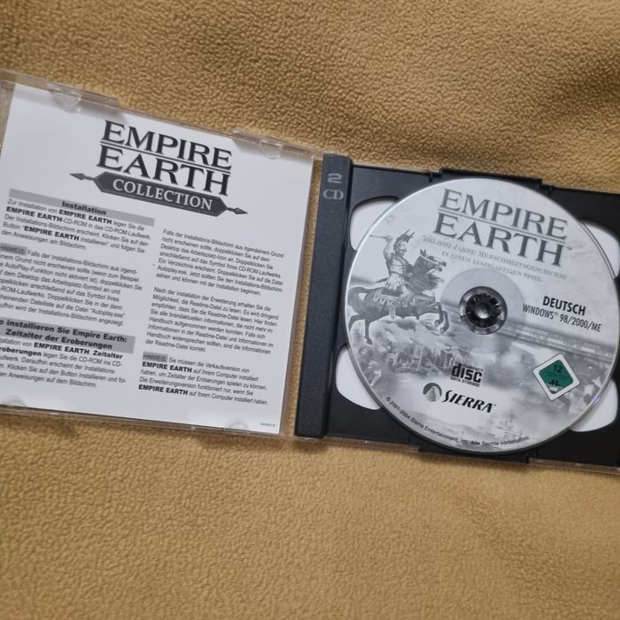 Empire Earth Collection PC Wydanie premierowe