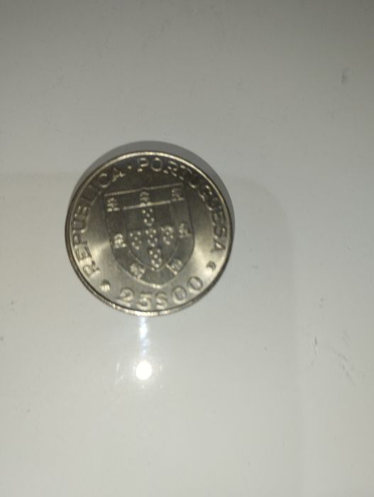 Moeda 25 escudos de 1977 Centenário da morte de Alexandre Herculano