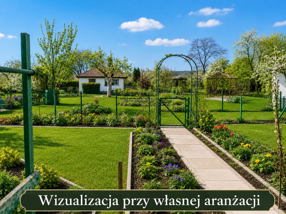 Działka ROD Borowska/Orawska Wrocław Krzyki