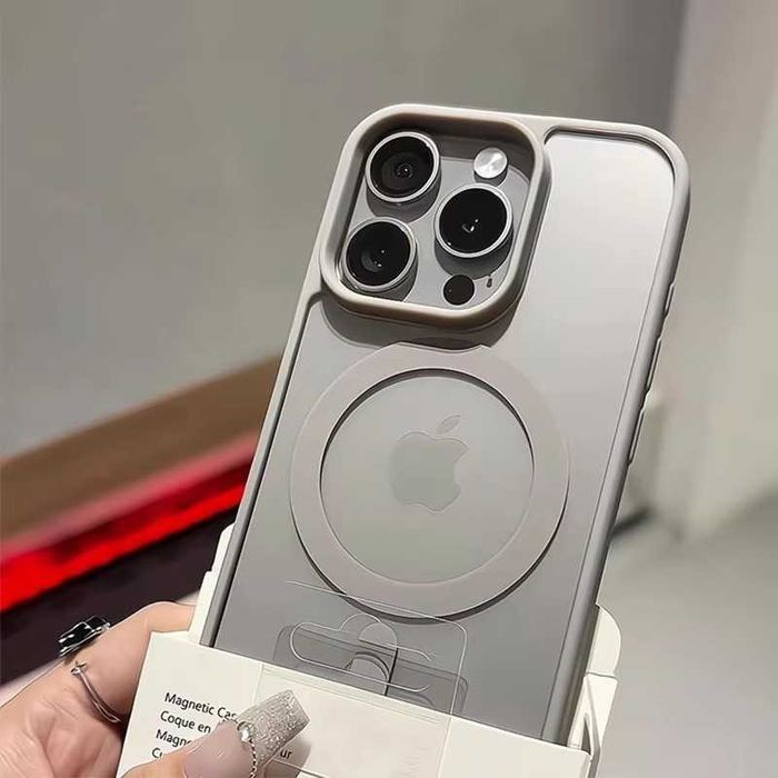 Чохол Soft Titan iPhone 15 Pro чехол айфон 15 Про титан Magsafe
