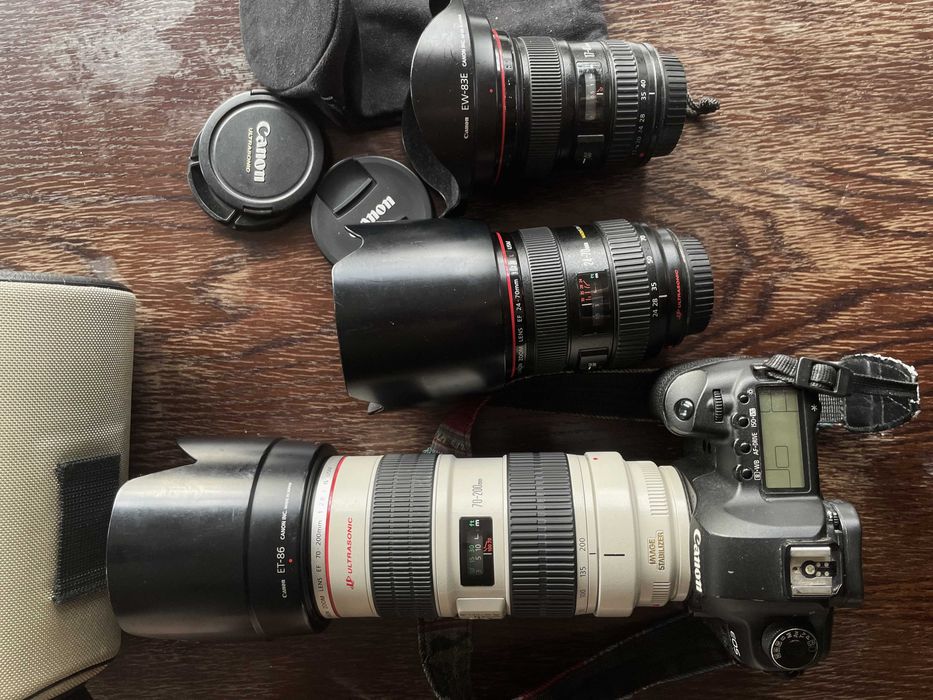 Canon 5D Mk2 + 17-40 L F4.0 Aparat plus jeden obiektyw
