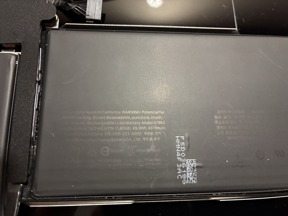 Bateria do Macbook Air 2020 A1965