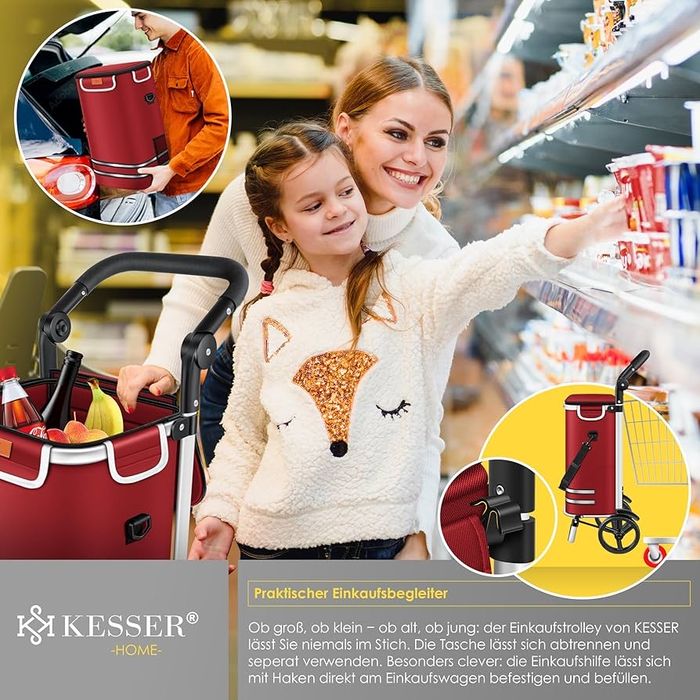 Wózek składany na zakupy