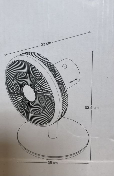 Ventoinha de mesa Qilive