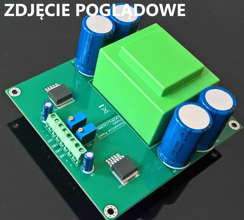 Płytka drukowana PCB do zasilacza LM2941/LM2991