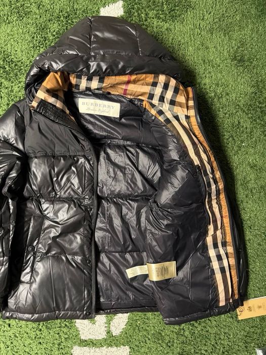пуховик burberry | куртка барбері