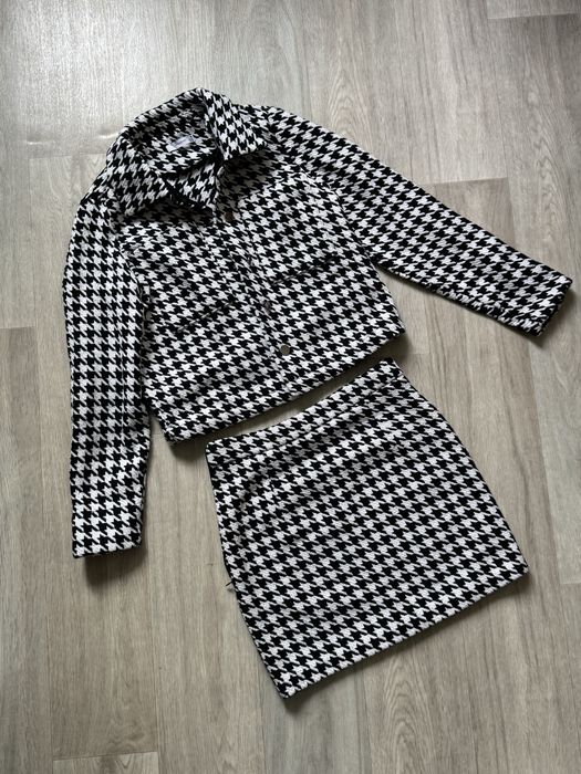 Твідовий костюм Reserved гусяча лапка xs, s