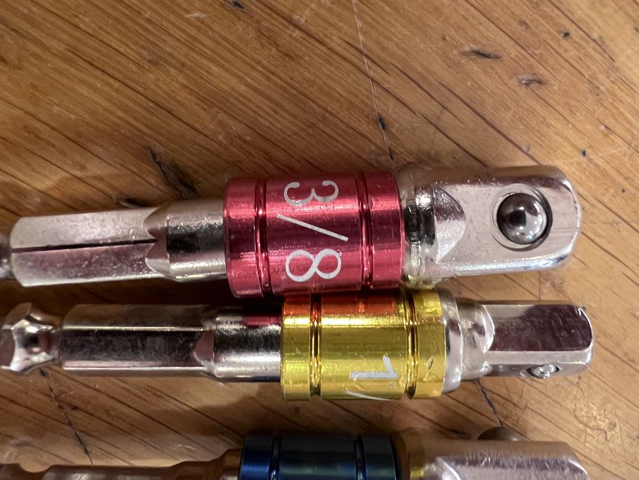 Conjunto peças adaptador soquete kit de extensão - NOVO