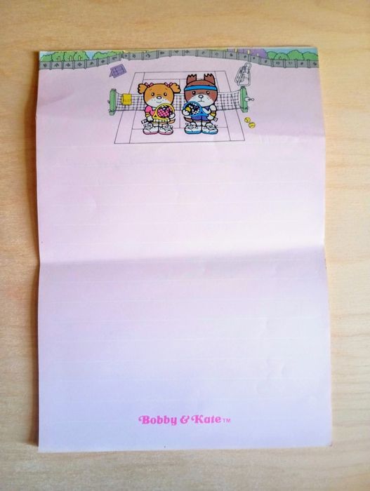 Bobby & Kate Ruler Set Japão 1981 raro.