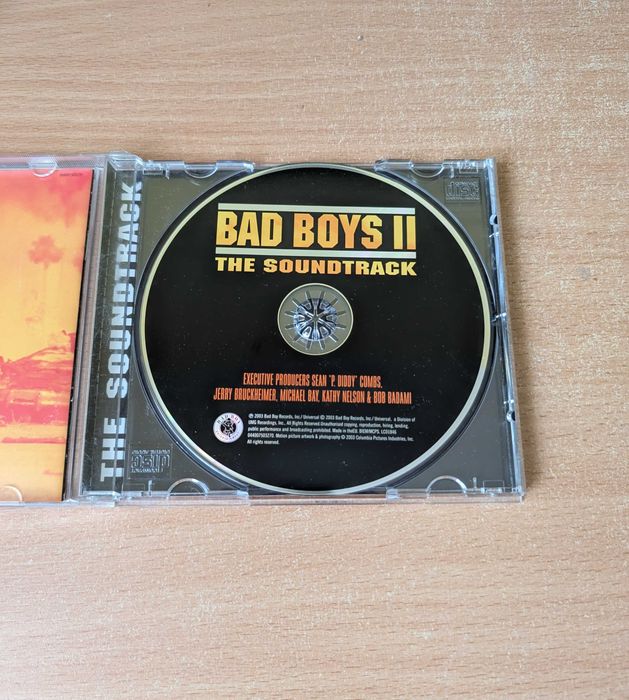 "Bad Boys II" Soundtrack, płyta CD