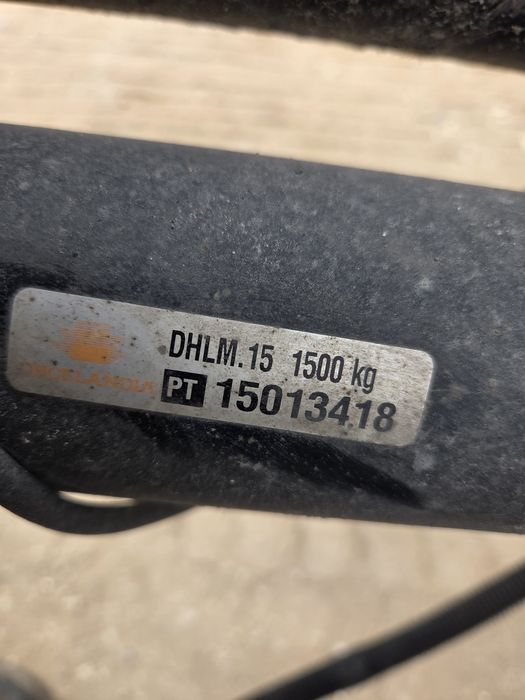 Plataforma Dhollandia 1500KG