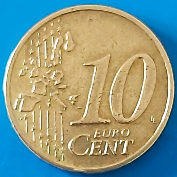 10 Cêntimos de 2002 Letra A da Alemanha