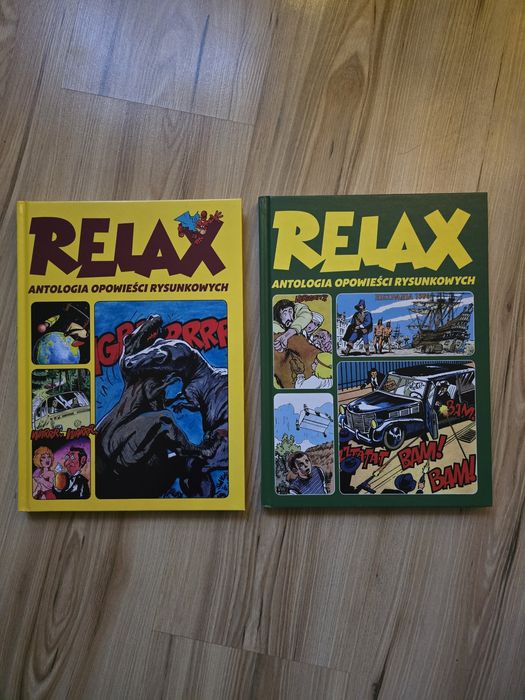 Komiks Relax. Antologia opowieści rysunkowych. Cena za 2 komiksy.