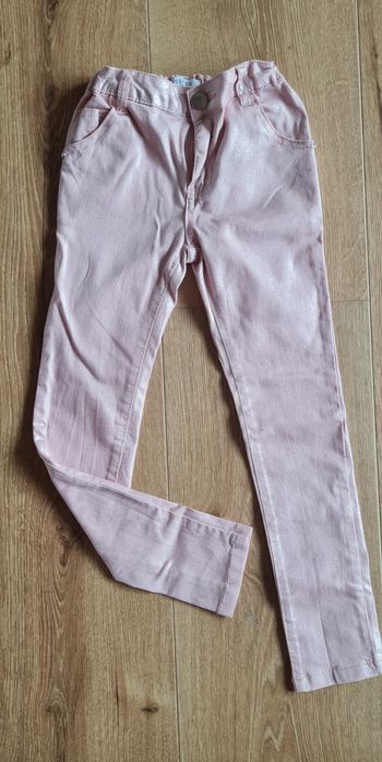 Spodnie reserved 122 pudrowy róż