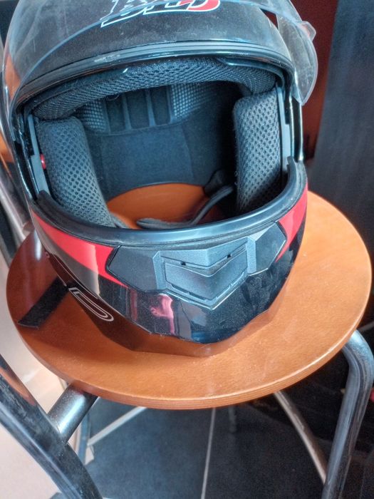 Capacete de mota