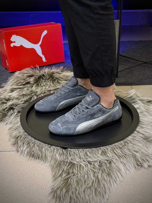 РОЗПРОДАЖ! Puma Speedcat Grey/White 41 42 43 44 45 пума