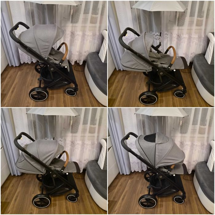 Zadbany zestaw Cybex Balios S Lux 3w1 2w1 / Wysyłka
