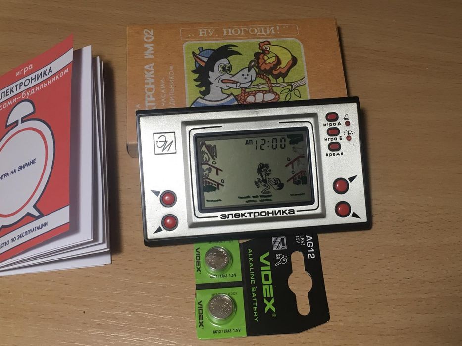 Игра электроника волк ловит яйца ну погоди