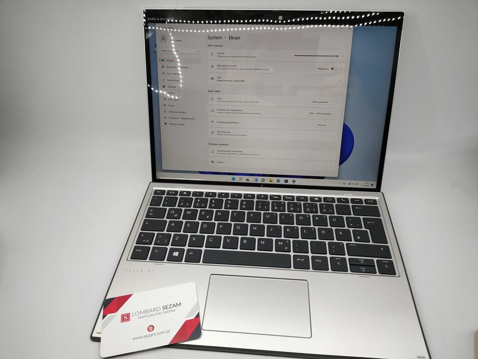 HP Elite X2 i5-8gen./8GB/256SSD, Win 11 Gwarancja Lombard Gorzów