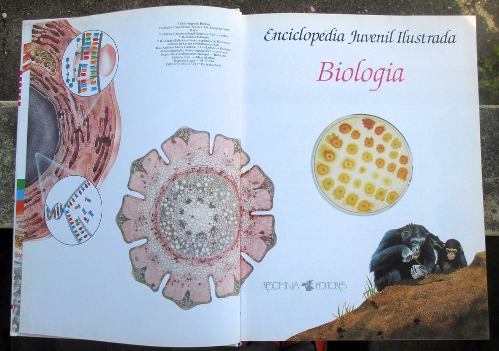 Enciclopédia Juvenil Ilustrada, Biologia (1988)