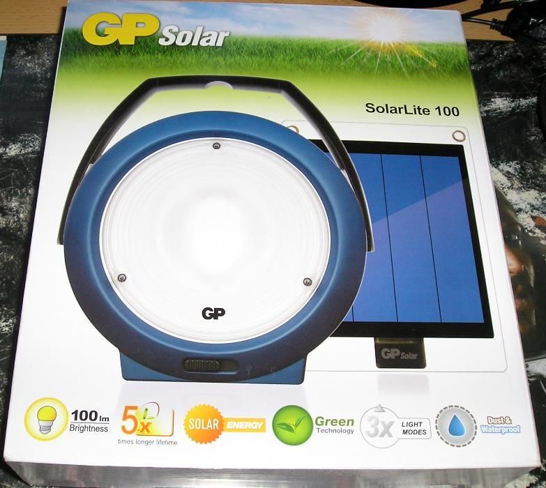 Latarka SolarLite 100 GP Battery