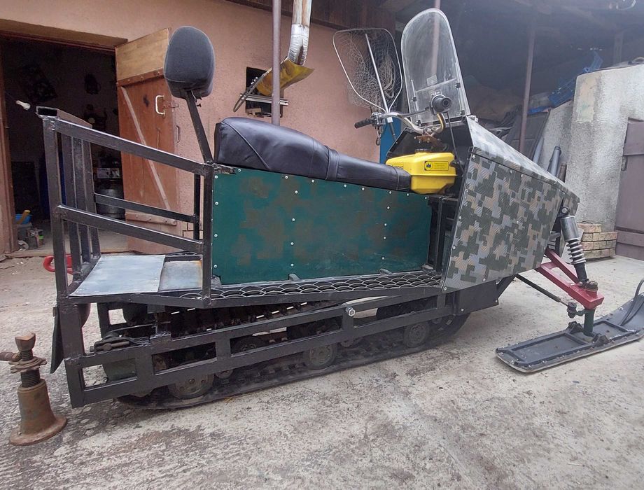 Саморобний снігохід