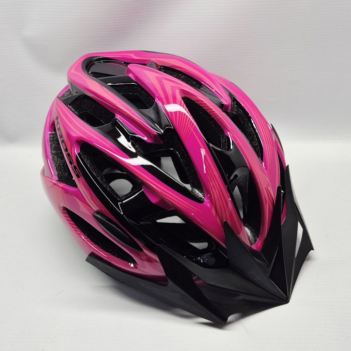 Kask rowerowy KROSS LAKI PINK, Komis Jasło Czackiego