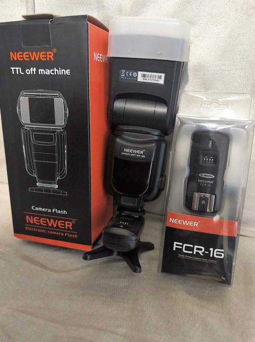Flash Neewer NW-562N TTL para Nikon+FCR-16+FC-16
