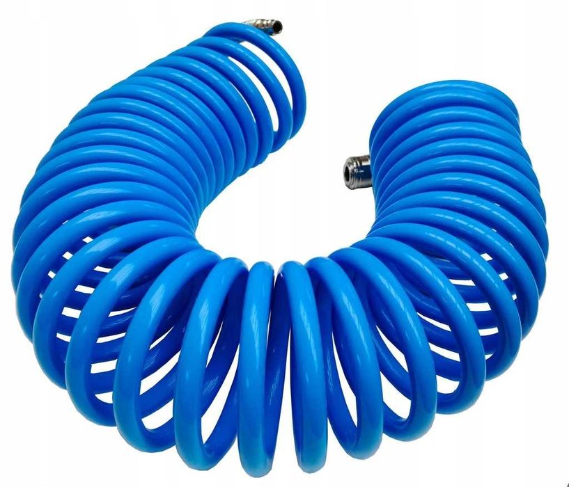 Wąż pneumatyczny spiralny 20m  przewód zakuwany do kompresora