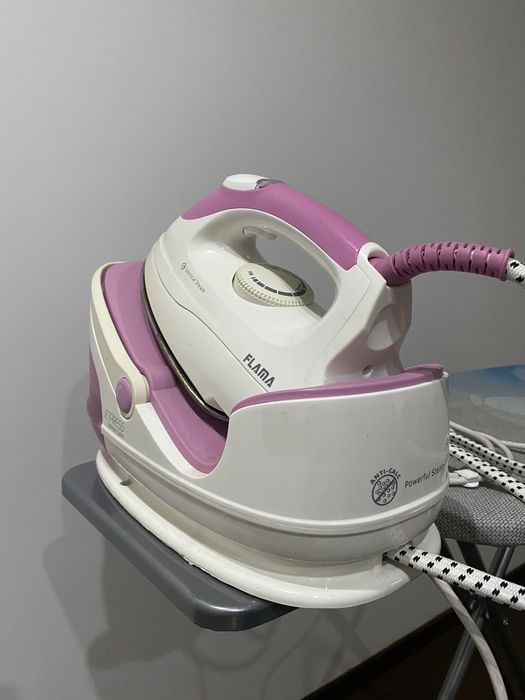 Ferro de engomar a vapor com caldeira- Flama JetPress OptiSteam System