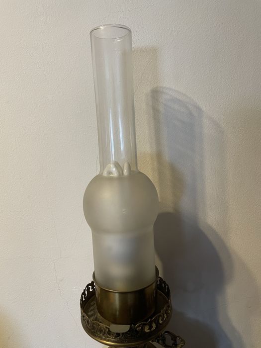 Candeeiro vintage de ceramica