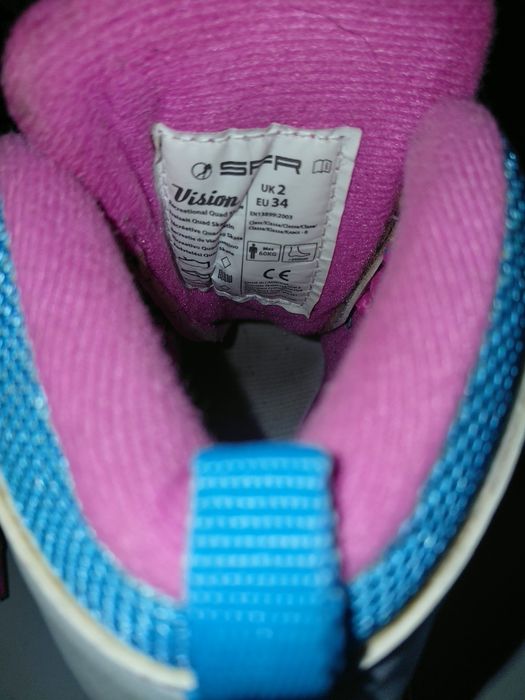 Patins 4 rodas para menina