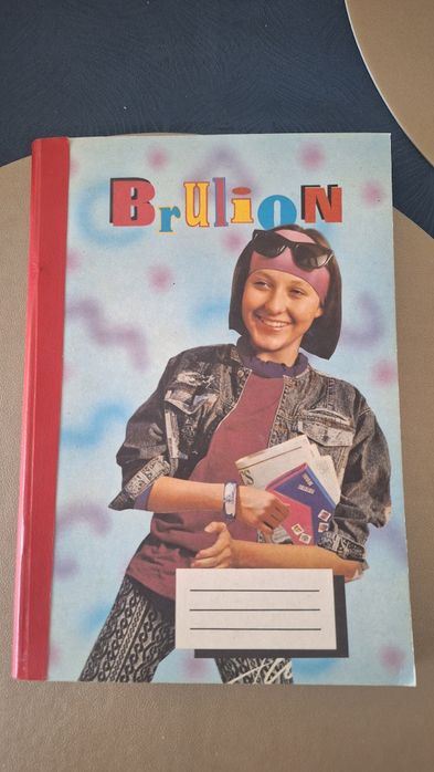 Nowy zeszyt, brulion, lata 90-te. 160 kartek.