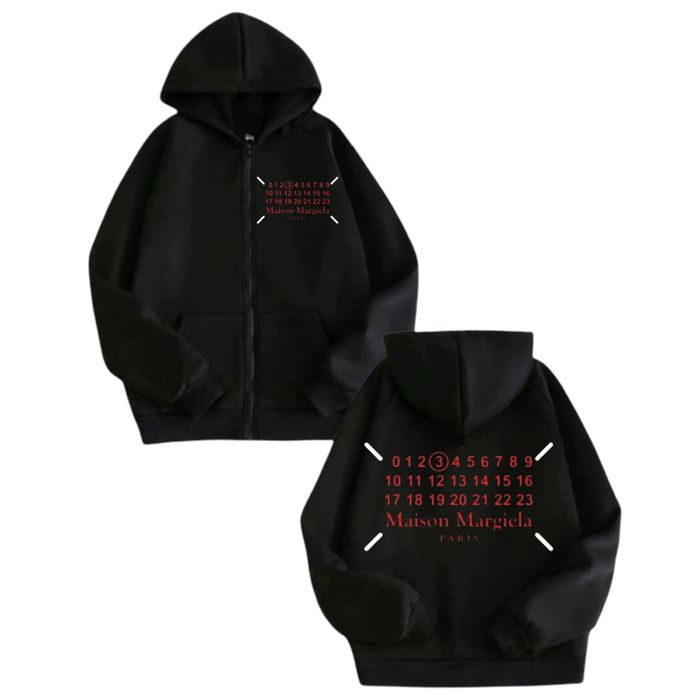 Зип-Худи Maison Margiela Paris Logo мейсон марджела MM6 унисекс New