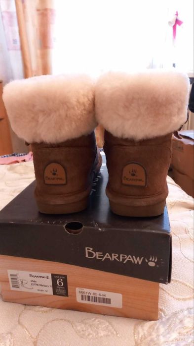 Зимние угги Bearpaw из Америки, идеальное состояние, оригинал