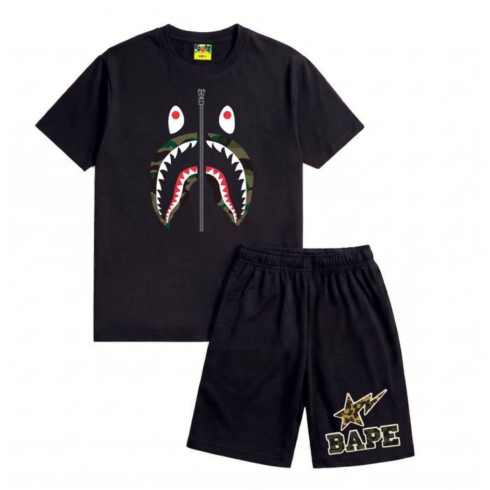 Комплект шорти та футболка Bape / Бейп (різні варіанти)