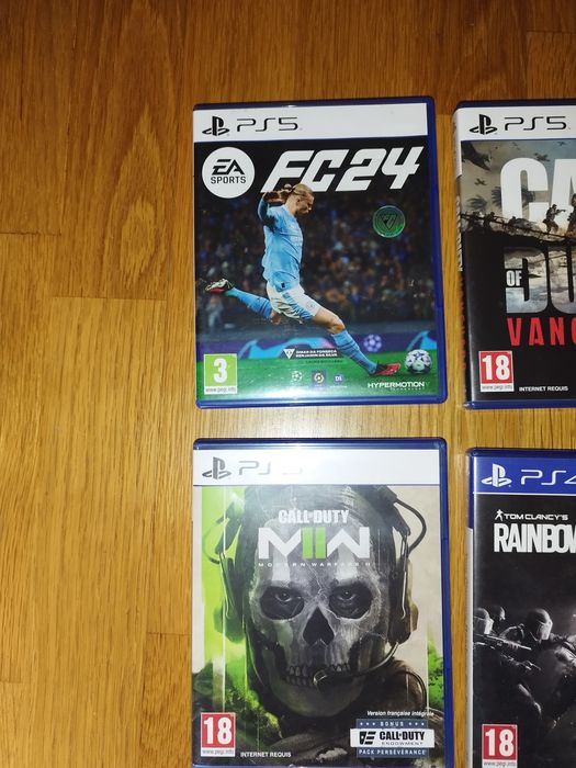 Lote jogos PlayStation 4 e 5