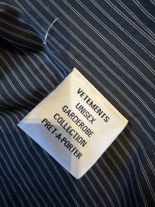 Рубашка vetements оригинал