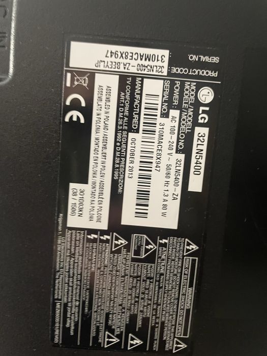 telewizor LG 32LN5400