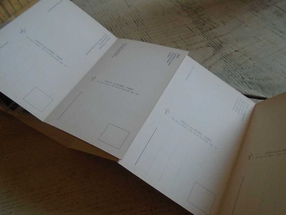 pocztówki rozkładane Paryż