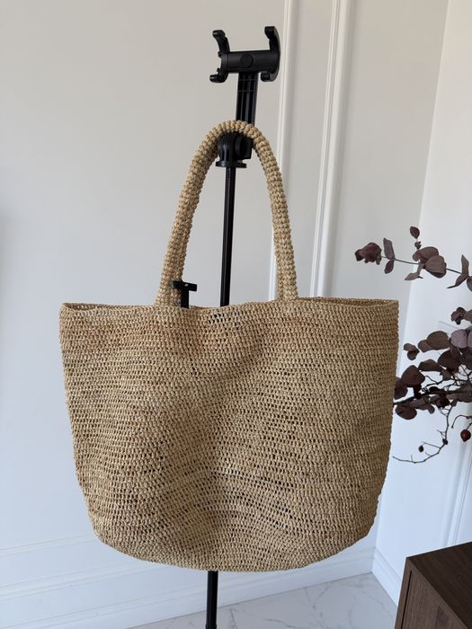 Сумка з рафії massimo dutti limited edition