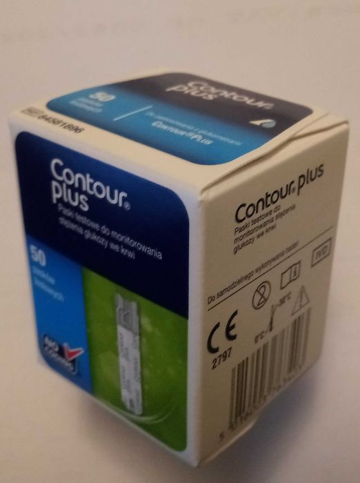 Glukometr Contour plus+GRATIS 50 pasków(NOWY!)