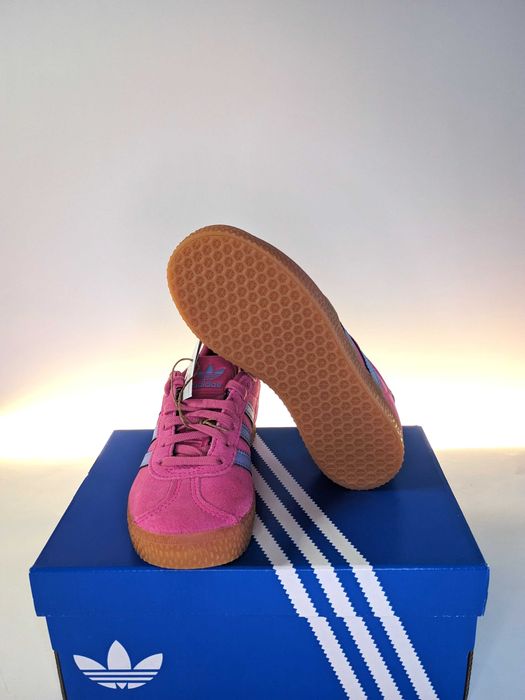 Рожеві дитячі кеди Adidas Gazelle C EU 31 - 20,1 см оригінал