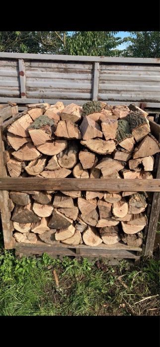 Drewno kominkowe opałowe dąb sezonowany